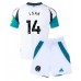 Maillot de foot Newcastle United Alexander Isak #14 Troisième vêtements enfant 2024-25 Manches Courtes (+ pantalon court)